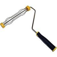 Bennett YBST HD5-240 Paint Roller Frame, 9-1/2 in L Roller, Ergonomic Handle, Black/Yellow Handle
